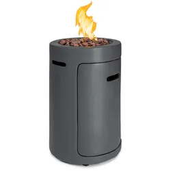 Crete Gas-Feuerstelle 13 kW Flüssiggas Edelstahl