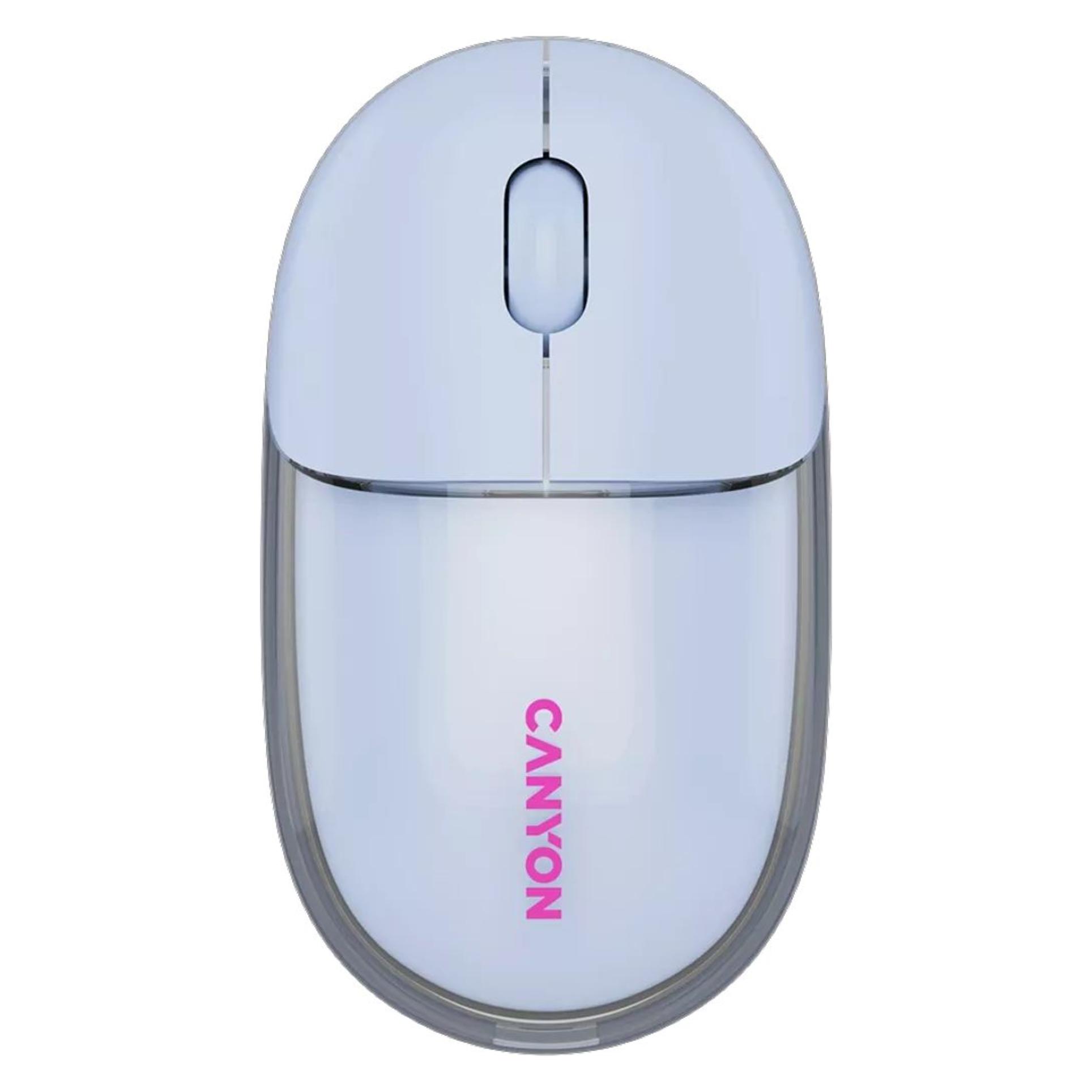 Canyon On Click 24 - 2in1 wireless optical mouse Bluetooth / 2.4 GHz - 1 -200 dpi - battery (Kabellos) (CNS-CMSW24BL)