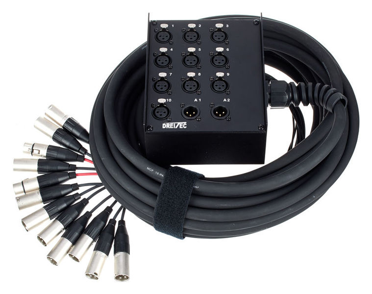 pro snake MTS10/2 S Multicore 10m