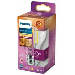 PHILIPS LED Classic E27 (60W) 806lm klar dim WG