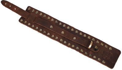 Minotaur Wristband Pick-Holder Brown Marron
