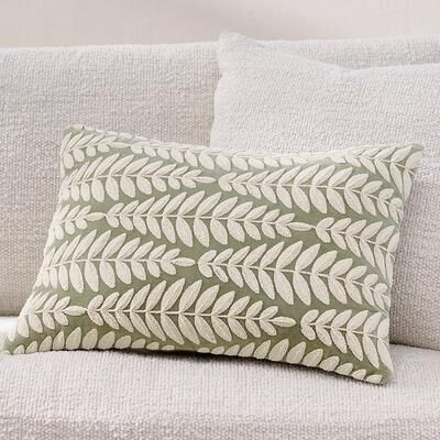 Neve Embroidered Pillow - Grandin Road