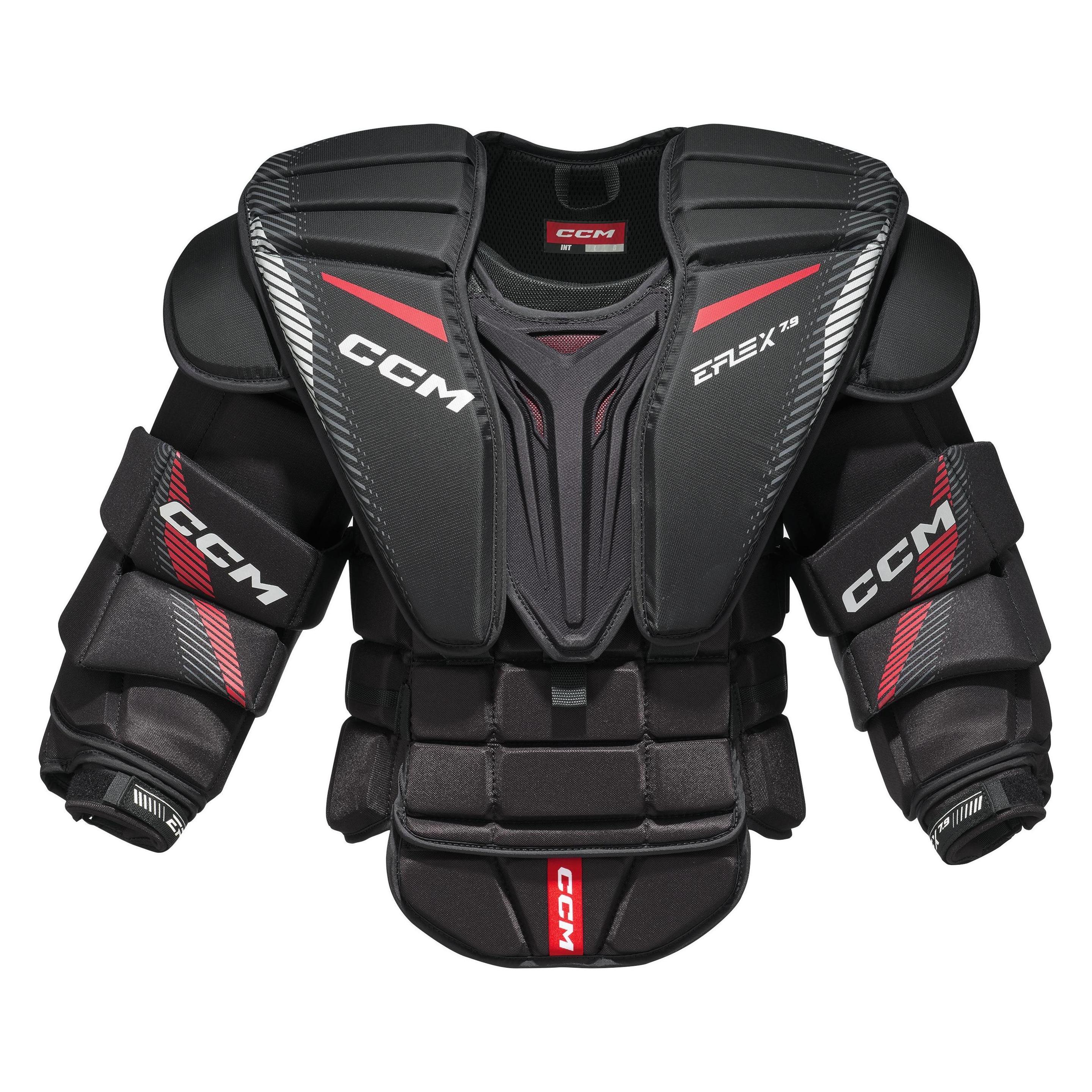 CCM ABE7.9 SR EFX Torwartarm & -körper Schwarz/Rot M (M) (63894783)