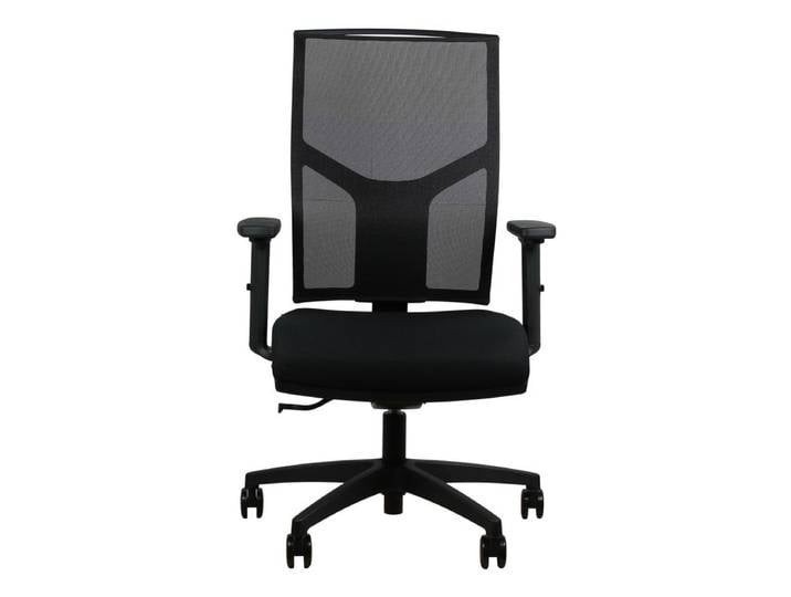 Fauteuil de Bureau Ergonomique MEDIA synchrone autorégulé noir