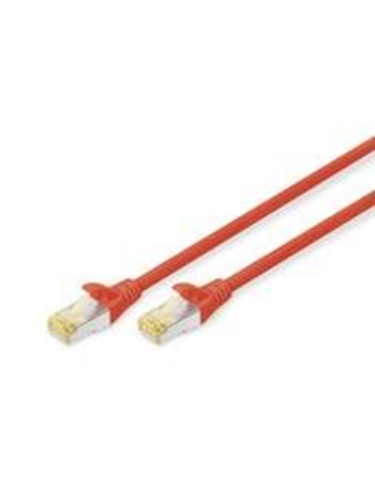 DIGITUS patch cable - 2 m - red - Rot - 2m