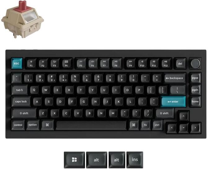 TECLADO MEC KEYCHRON Q1 ULTRA 8K WRL