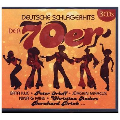 Deutsche Schlagerhits der 70er - Various, CD
