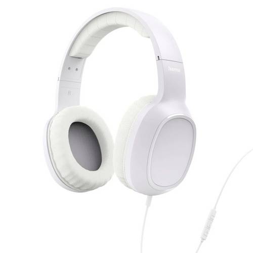 Hama Fun C On Ear Kopfhörer kabelgebunden Weiß