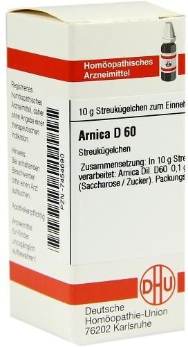 DHU Arnica D60 Globuli 10g