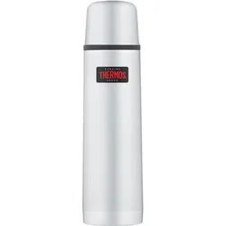 Mountain Thermoskanne mit Druckknopfverschluss, 500 ml, silber