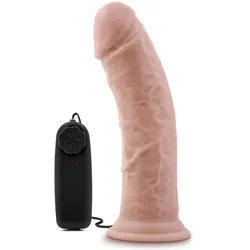 Blush, Vibrator, Dr. Skin Dr. Joe Vibrator mit Saugnapf 20,3 cm Vanille