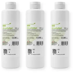Medi-Inn Ultraschallgel, transparent 500 ml / 3 Stück
