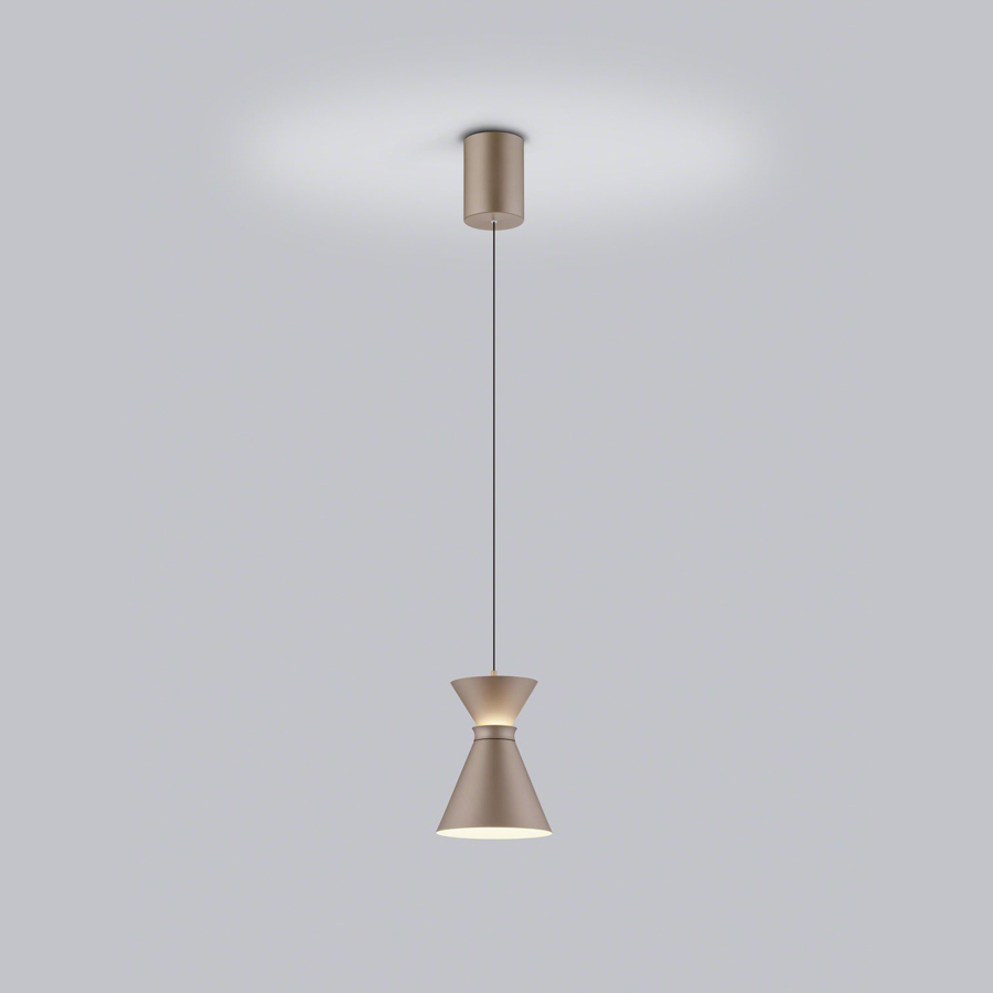 Helestra 1-er LED-Pendelleuchte LUK coffee 26/2615.70 4022671120890