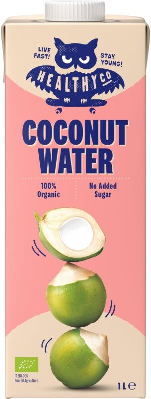HealthyCo Kokoswasser BIO Kokoswasser in BIO-Qualität 1000 ml