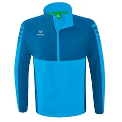 Erima Six Wings Jacke mit abnehmbaren Ärmeln Herren - curacao/myk