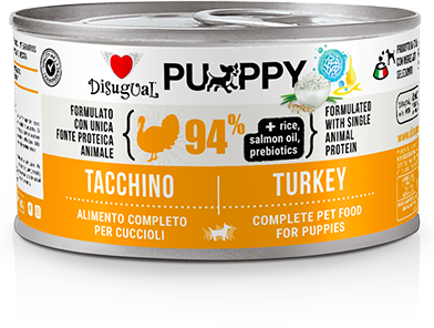 Disugual Puppy Pavo 12 uds x 150g