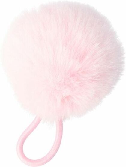 Inca Pompom Hair Rubber 1 Unit PInk