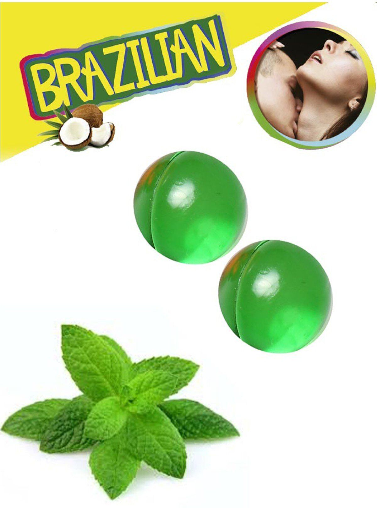 2 Brazilian balls mint