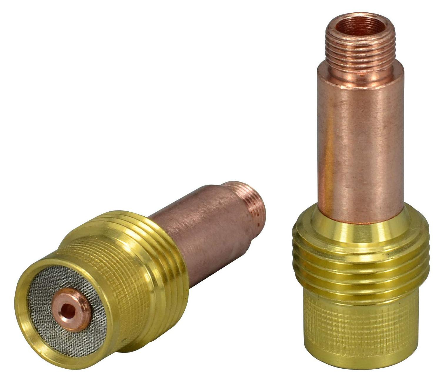 Selius TIG Gas Lens Spantangen Body 2,4 mm voor SR WP 17 18 26, 2 stuks