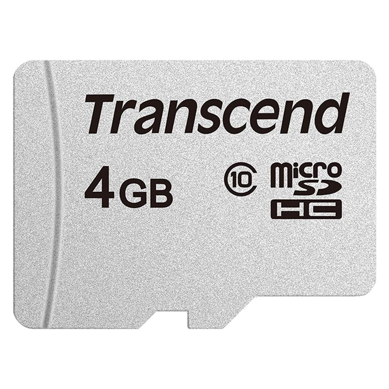 Transcend USD300S (4 GB, microSDHC, U1) (TS4GUSD300S)