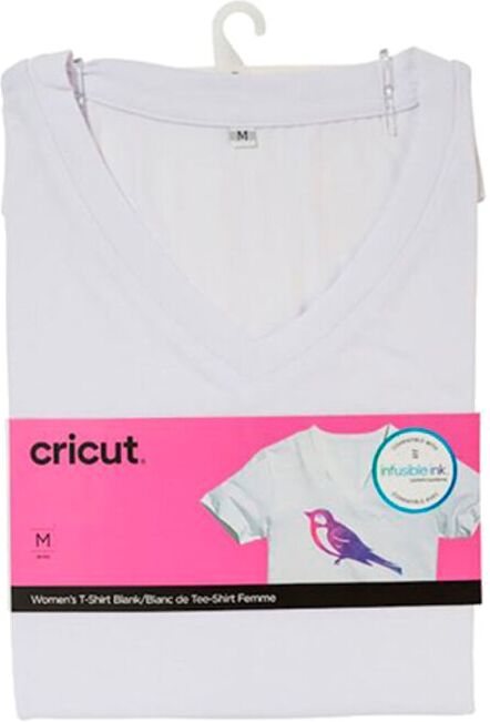 T-SHIRT CRICUT WOMEN M WHT