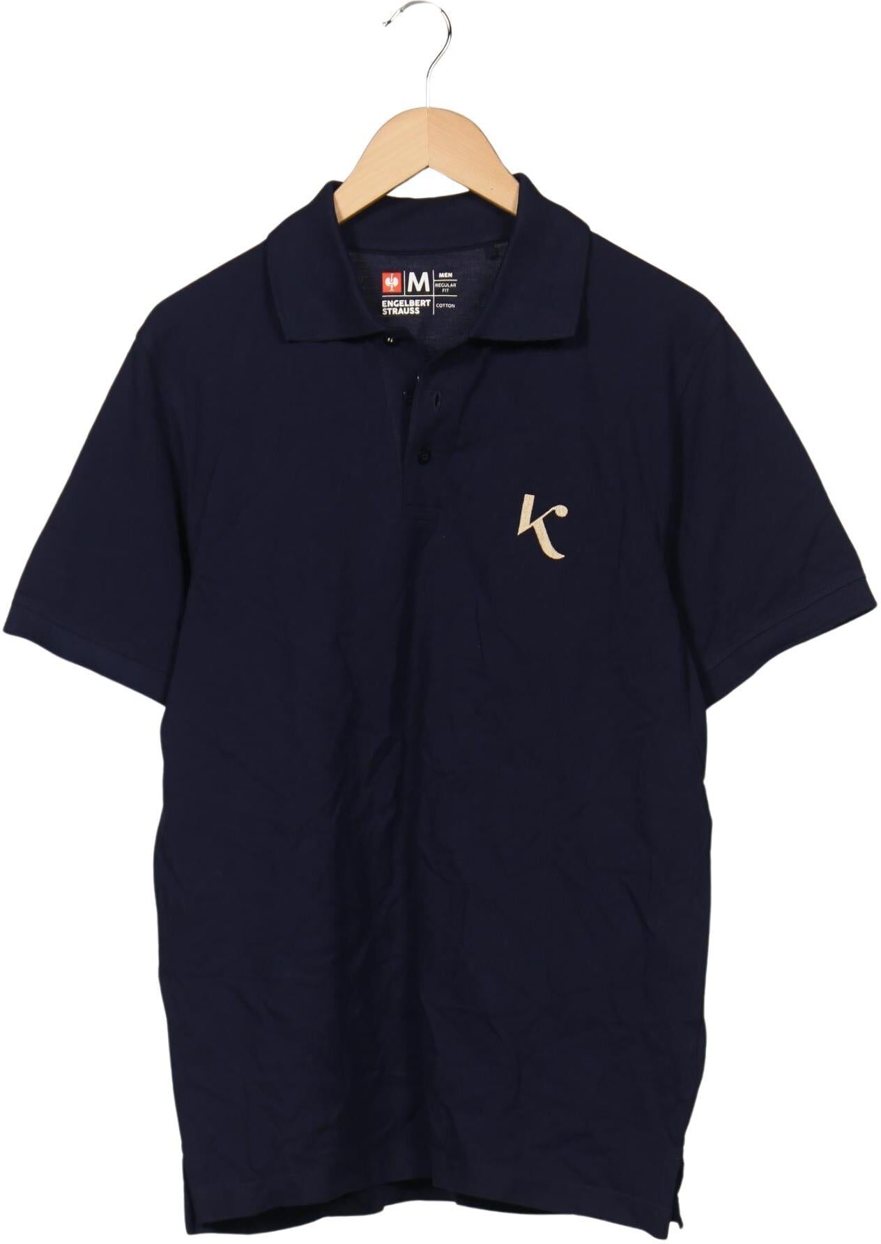 engelbert strauss Herren Poloshirt, Marineblau, Gr. M, Baumwolle - Second Hand