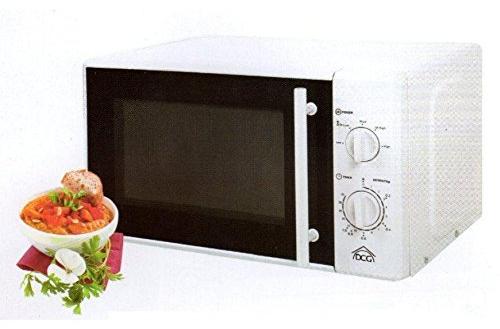 Mikrowelle mit Grill, 20 L, 1000 W, Timer, Auftauen, Weiß