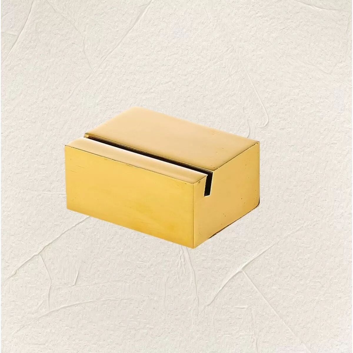 INF Base de Support de Menu en Acier Inoxydable - Grand Support de Table Rectangulaire pour Restaurant, Café et Événements Or