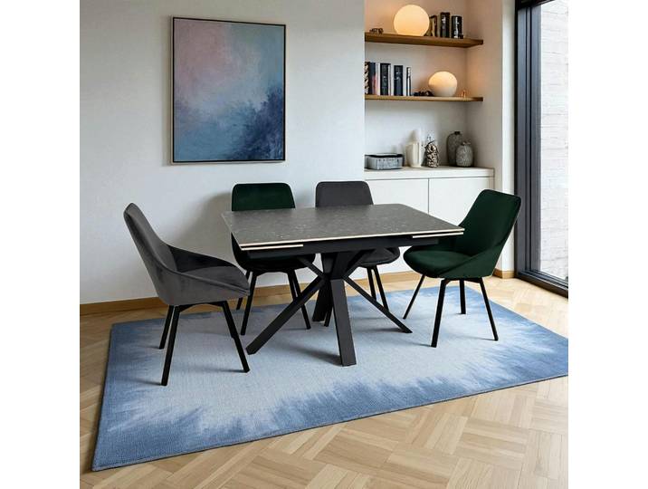 Table en céramique extensible VICO - Gris