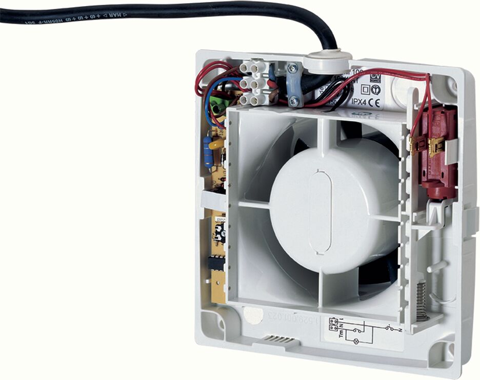 Vortice M 120/5″ T Aspiratore Elicoidale Da Muro/vetro Ø 120 Mm – Codice 11311