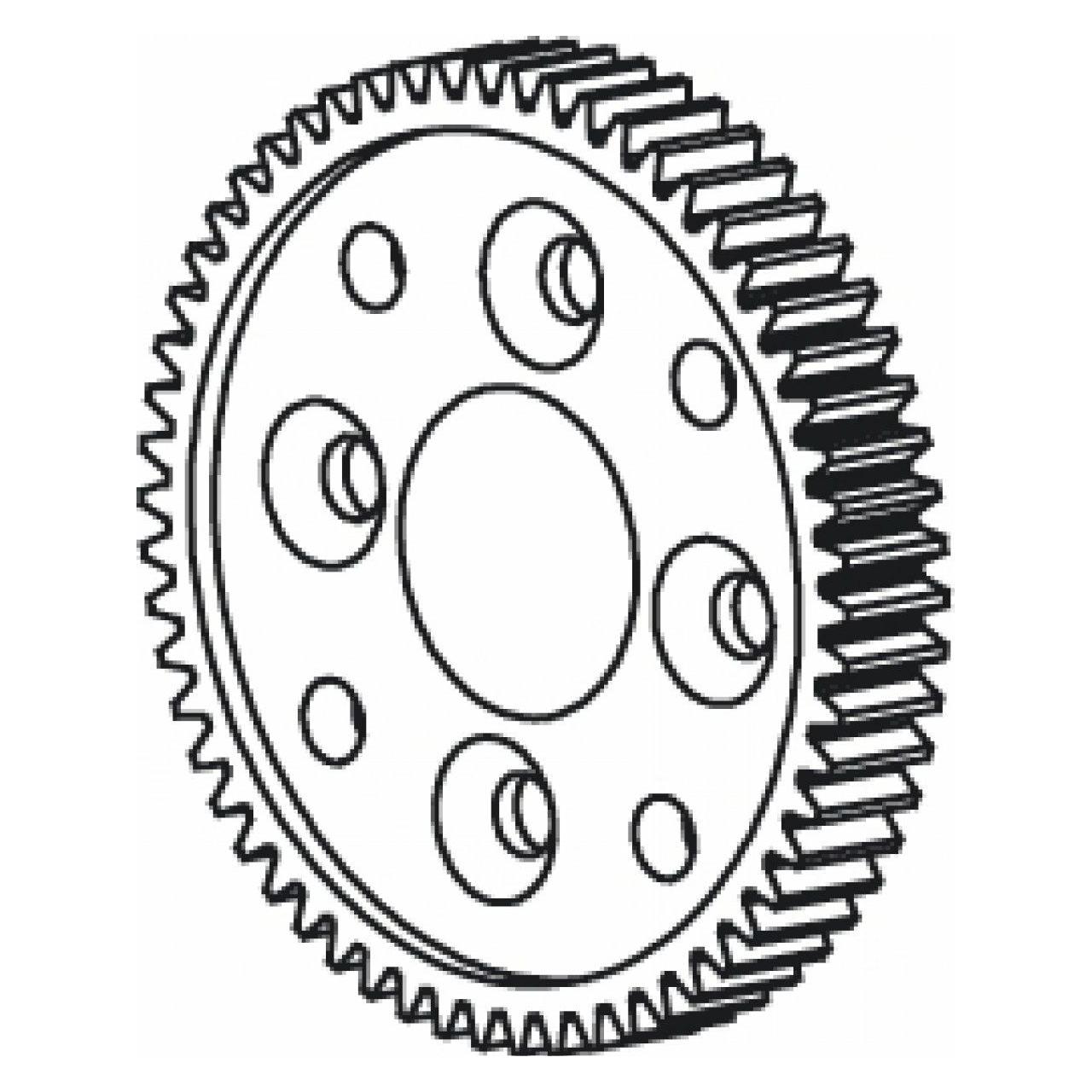 Jamara Hauptzahnrad Toxic-Akron 65T (505145)