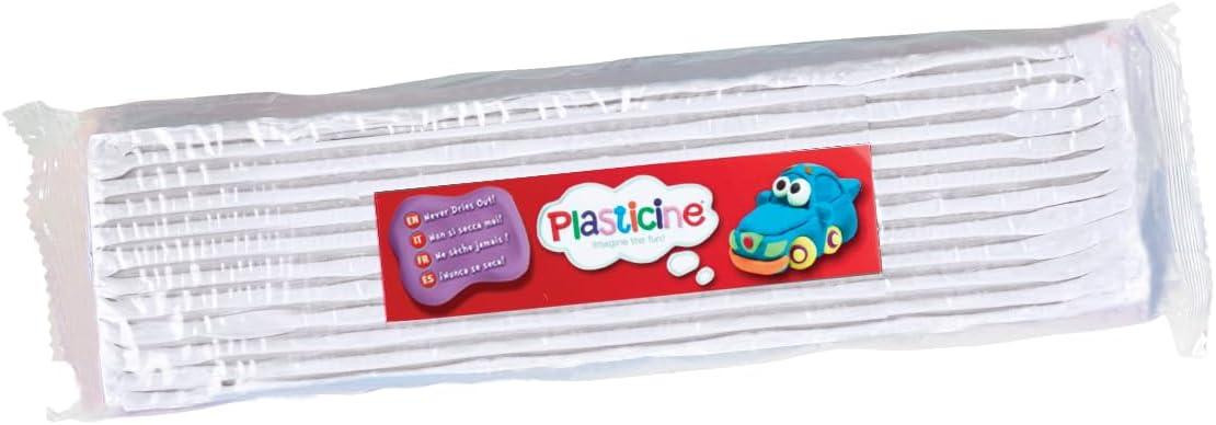 oCreon Plasticine Modelleringsmiddel Wit - 400 g