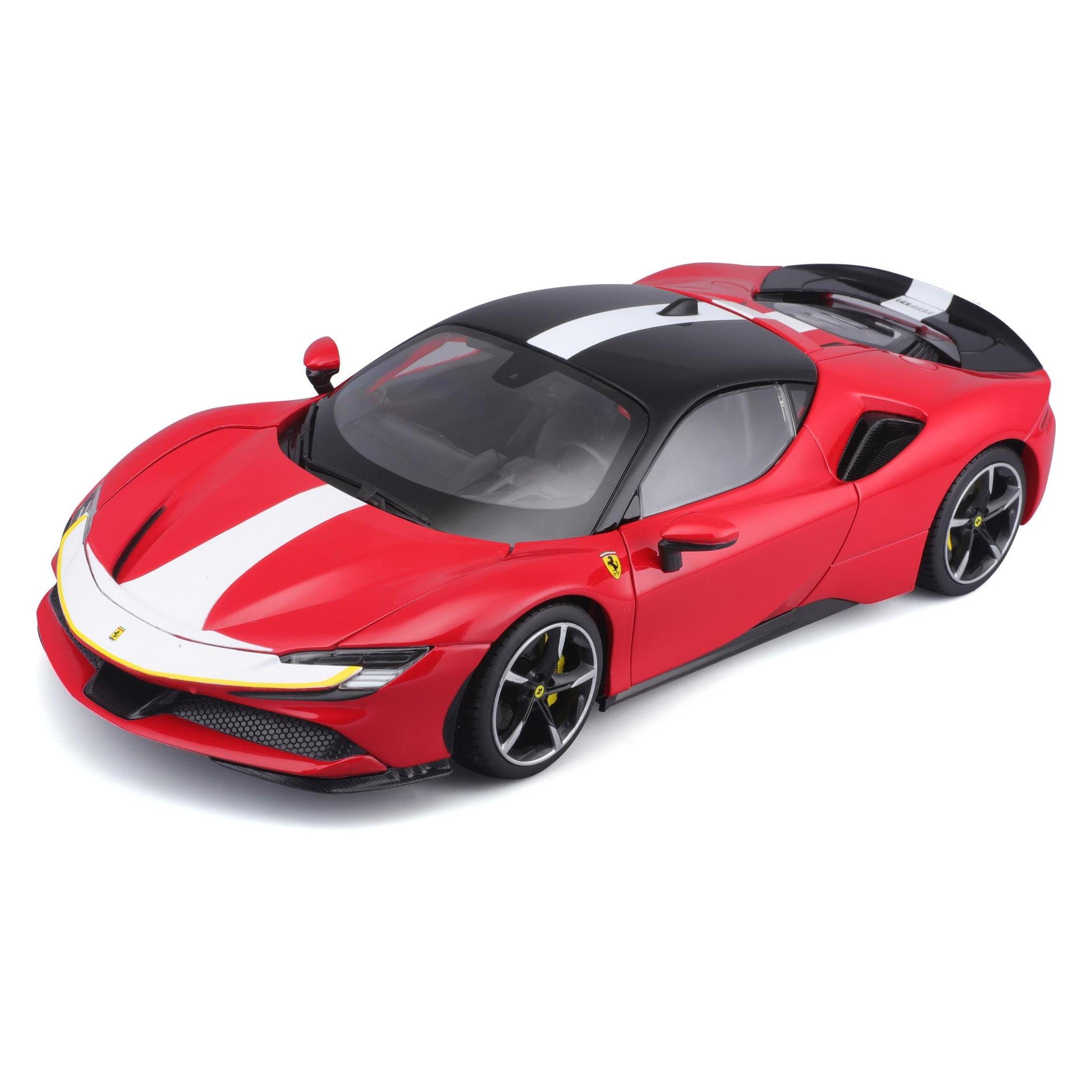 Bburago Ferrari Signature SF90 Stradale Fiorano 1/18 rot (18-16911)
