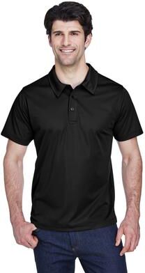 Team 365 TT21 Men's Command Snag Protection Polo Shirt in Black size 3XL   Polyester