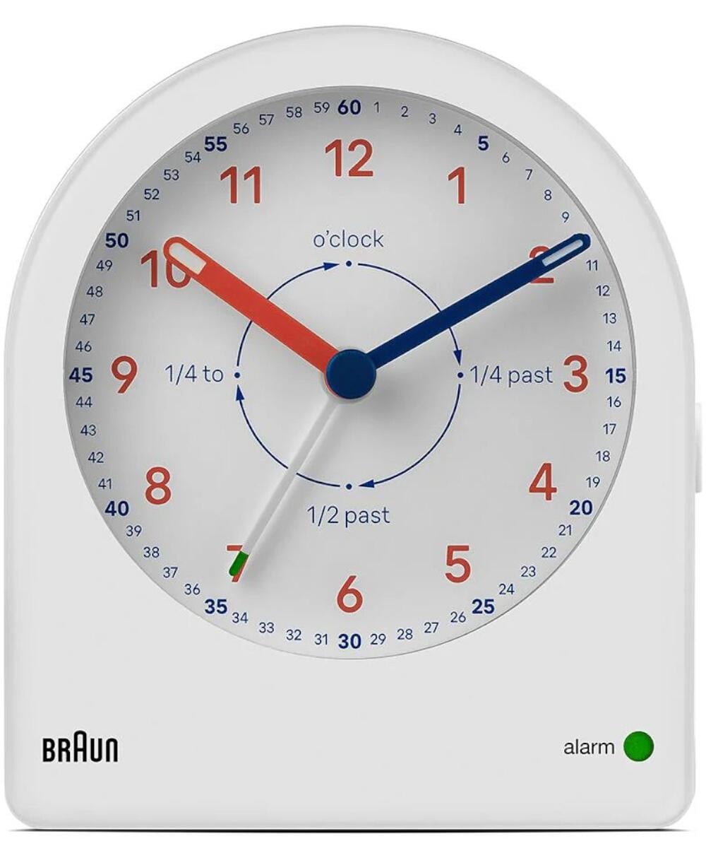 Braun BC22TW Time Teacher wekker, 85 mm