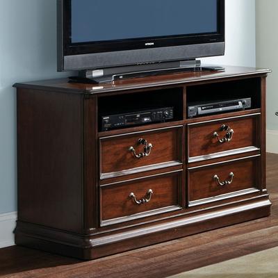 Liberty Furniture Brayton Manor Cognac Jr Executive Media Lateral File
