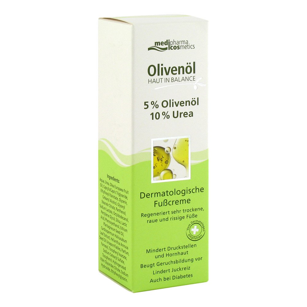Dr. Theiss Naturwaren GmbH Haut In Balance Olivenöl Fusscr.5%oliven.10%urea 05462277