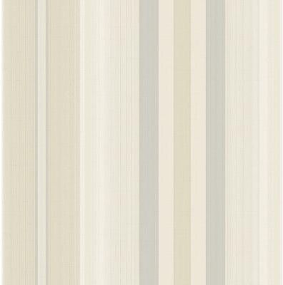 Seabrook Designs Meadow Stripe Unpasted Wallpaper