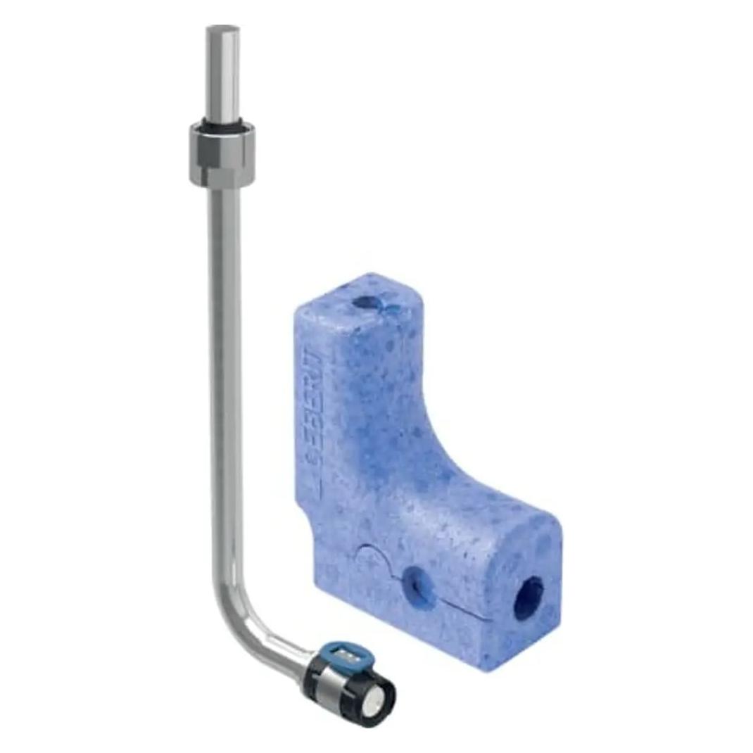 Geberit FlowFit Metallrohr-Anschlussbogen 90 20 x 3/4" Lnge 30 mm mit Anschlussverschraubung fr (619401221)