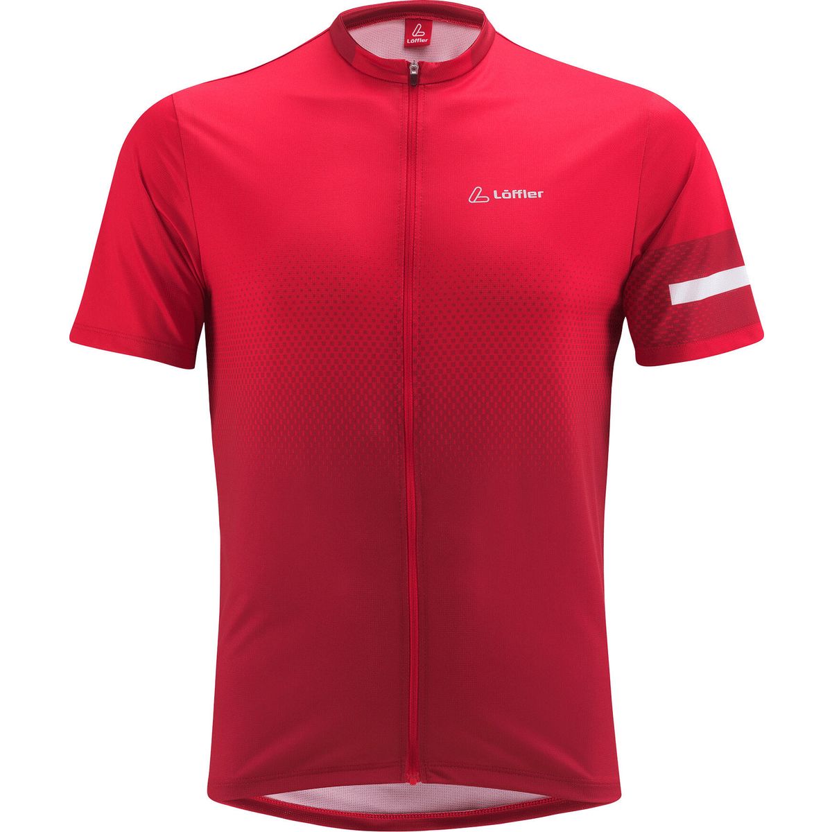 Löffler Men Bike Shirt Full Zip Dimi red (551) 54 30384-551-54