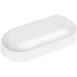 Alcapower LED-Oval-Deckenleuchte 15W IP65 mit wählbarer Farbtemperatur 3000K 4000K 6500K, Klasse II, hohe Effizienz und lange Lebensdauer