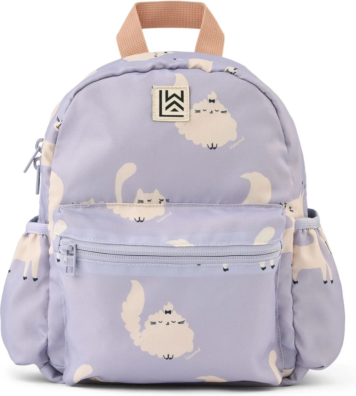 Liewood Sac à Dos Andreas Chats Fibres Recyclées  Lilas taille unique