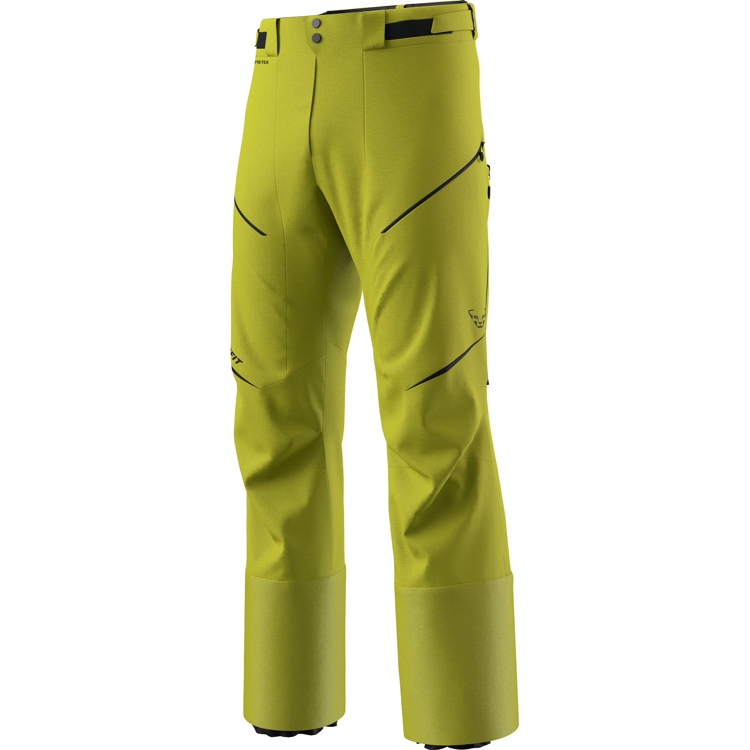 Dynafit Ridge GTX Hose Herren Skihose gelb Größe XXL Trekking Elastisch Wasserabweisend