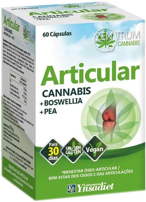 Ynsadiet Zentrum Cannabis Articular 60 Caps