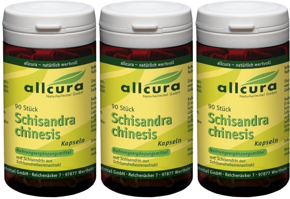 allcura Schisandra chinensis 3x90 St Kapseln