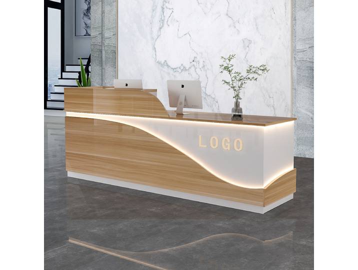 Bureau de réception pour maison de beauté, bureau moderne et Simple, bureaux de réception pour caissier, Salon de luxe, réception Mostrador, meubles commerciaux