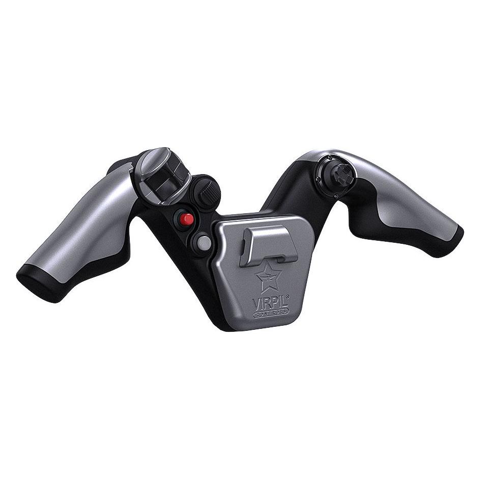Virpil Controls P-JET Yoke Handle, 404mm Griffbreite, mit Notiz-Clip - silber (VPC-019)