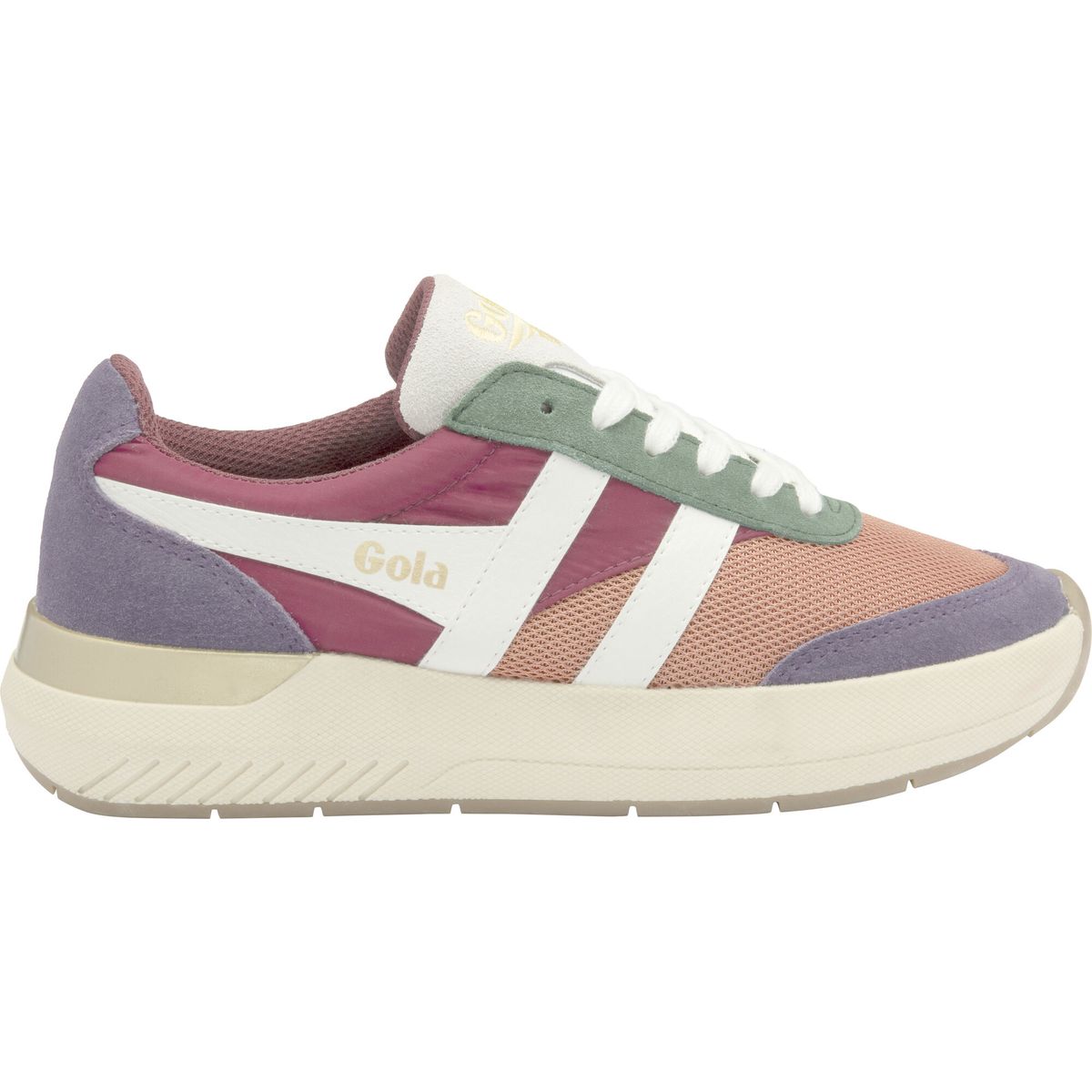 Gola Raven Sneaker Women terracotta/cerise/plum (UK) 6 CLB516-UK-6-terracottaceriseplum