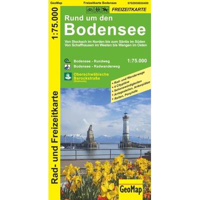 Rund um den Bodensee Rad- und Freizeitkarte, Sonstige von GeoMap, GeoMap, 978-3-95965-048-9