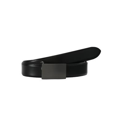 Ledergürtel LLOYD MEN’S BELTS "Lloyd Belts Herrengürtel 1713", Herren, Gr. 90, schwarz, Leder, Gürtel Ledergürtel